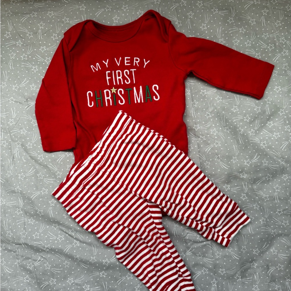 Carter’s “My Very First Christmas” outfit 3 month